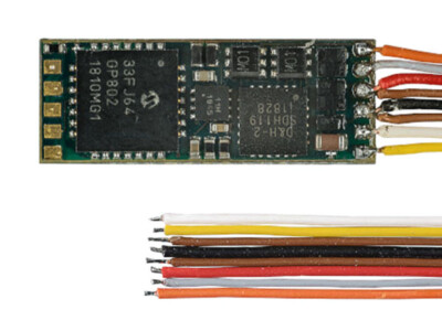 DH DH-SD05A-3 - Fahrzeugsounddecoder SD05A für SX1 SX2 DCC und MM mit 8 Anschlus