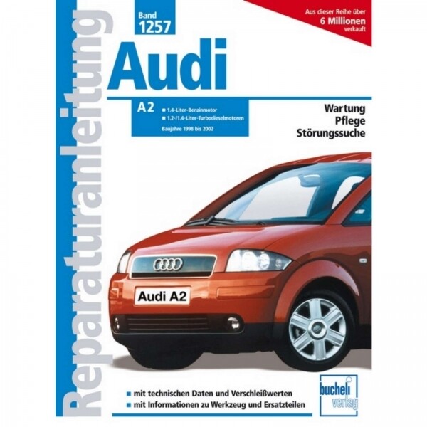 Thumbnail - Audi A2 Typ 8z (1998-2002) Reparaturanleitung Bucheli Verlag