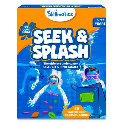 Seek & Splash Diving Gem Toys - Search and Find Game, Perfect for Swimming Po...