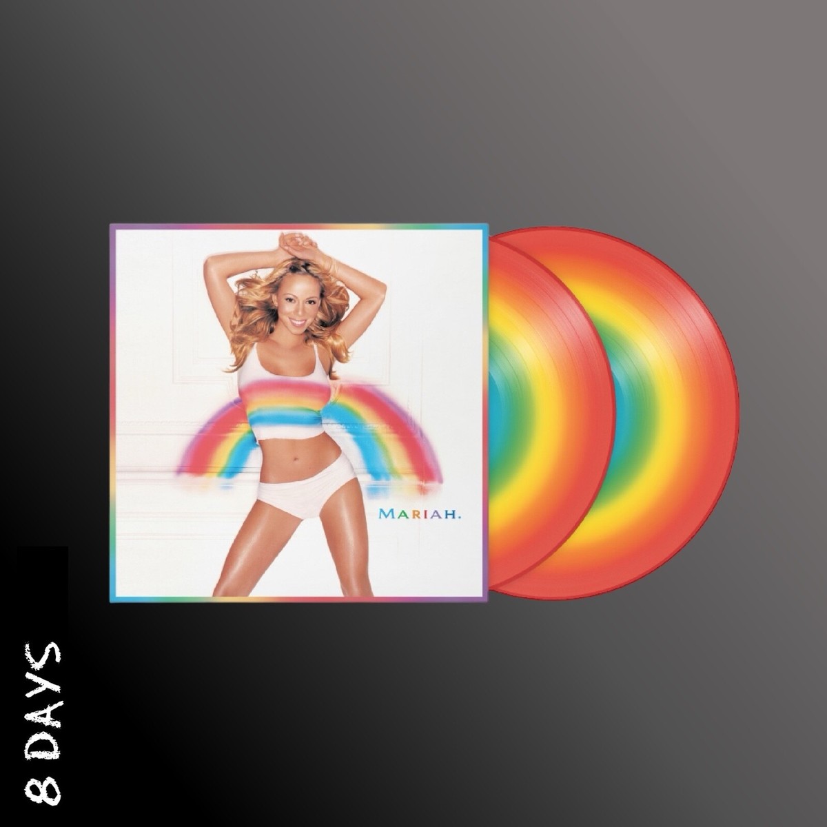 Mariah Carey Rainbow 25th Anniversary Rainbow Vinyl Same Day