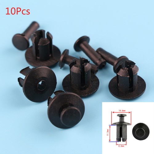 10x Mounting Clips For BMW E34 E36 E46 3 5 Series Radiator Fan Housing Frame