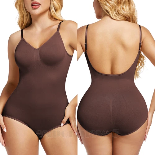 Bauchkontrolle Bodysuit Slip Sculpting Shaper Tank Top Bodys Snatched Waist - Bild 55 von 66