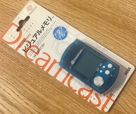 Dreamcast DC SEGA VISUAL MEMORY Aqua Blue HKT-7007-03 NEW Japan Rare Limited