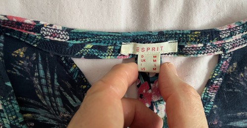 ESPRIT Da.-Bluse, bunte Drucke, ärmellos - Bild 4 von 4