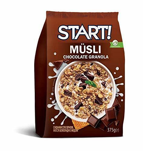Start Muesli Granola Mix Honey with Cocoa 13 oz (Pack of 4) from Germany