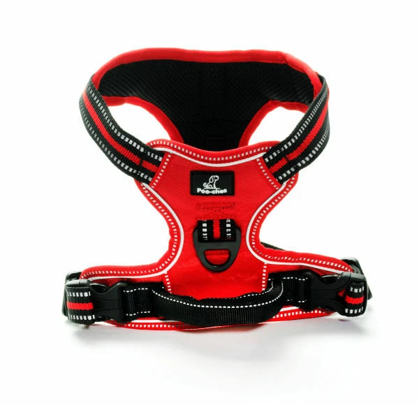 Premium Dog Harness No Pull With Sturdy Handle 2 Lead Attachments by Poo-ches® - Image 4 of 4