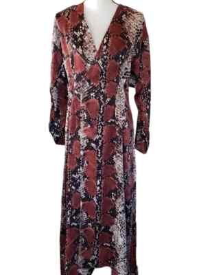 maxi long sleeve denim dress for women A Line Denim Maxi Dress – Diva's Den Fashion, LLC