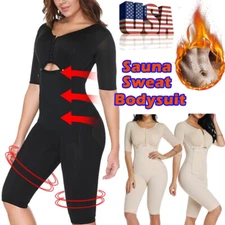 Fajas Colombianas Reductoras Cola Levanta Post Surgery Full Body Shaper Bodysuit