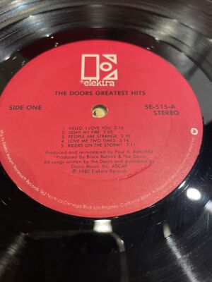 The Doors Greatest Hits Record/ Lp Vg Cond. 5E-515 | eBay
