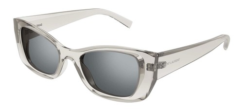 SAINT LAURENT SL M94 001 Black Silver Cat Eye 53 mm Women display picture 1