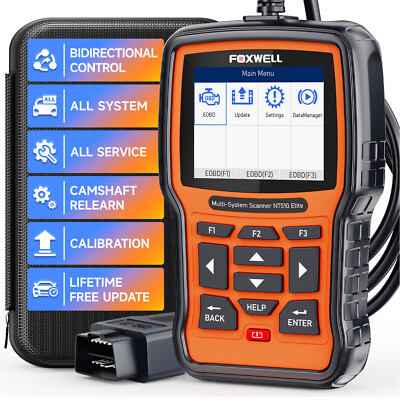 For PORSCHE Bidirectional Car OBD2 Sacnner Diagnostic Tool ABS SRS Oil EPB BMS