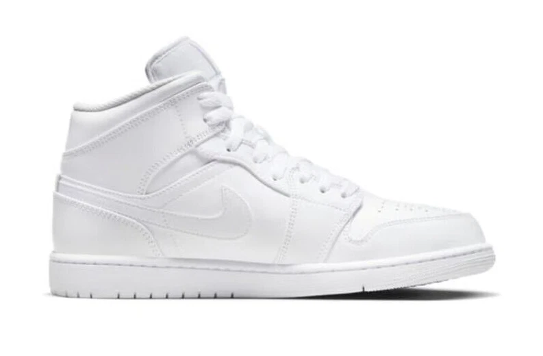 Air jordan 1 best sale white