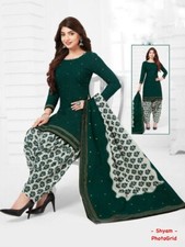 Salwar Kameez Suit Indian Pakistani Designer Ethnic Dress Patiala style