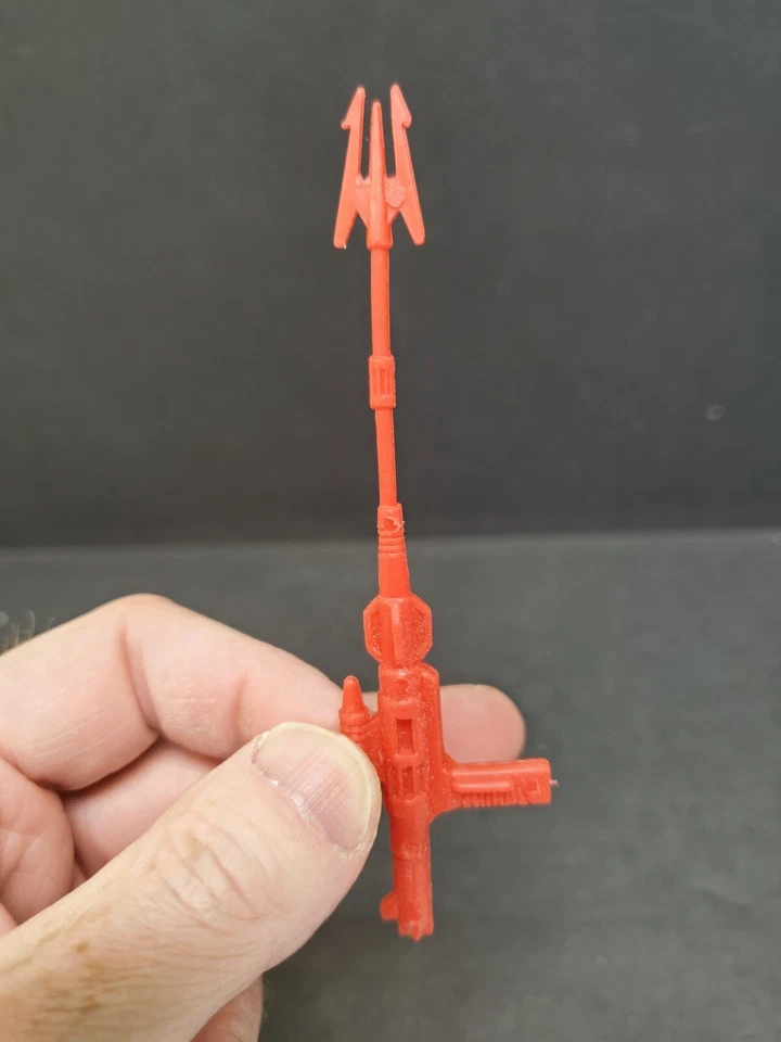 1982 Bandai Chogokin GoDaiKin Godsigma Deluxe DX Ocean King Spear Weapon Vintage Foto 2 de 4