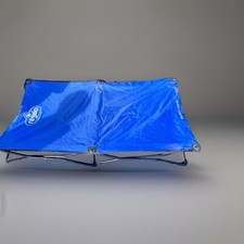 My Cot  Portable Toddler Bed In Bag, Royal Blue, Fitted Blue Sheet, Toddler Bed