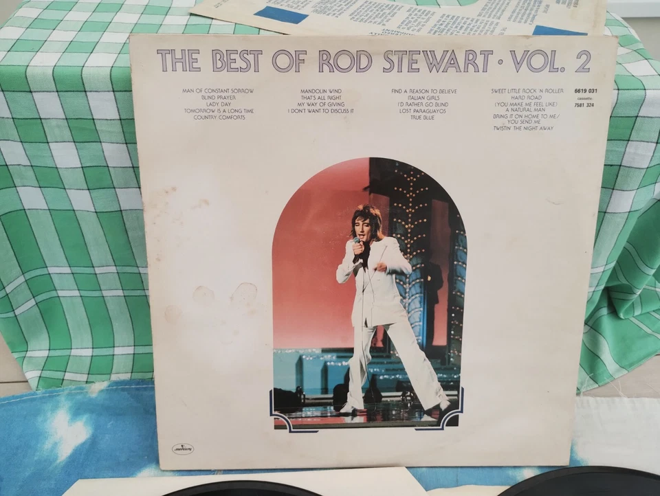 The Best Of Rod Stewart Vol. 2 Rod Stewart 1977 – UK DBL Vinyl, LP, Compilation# - Image 3 of 4