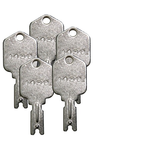 CH510 Keys x 2 -Flush Handle Paddle Lock -Tool Box Keys- Goliath