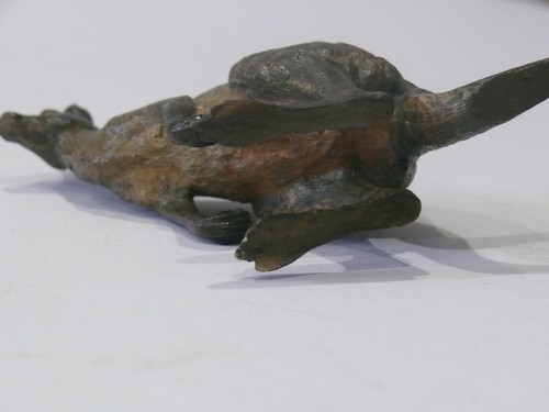 VINTAGE AUSTRIAN COLD PAINTED BRONZE KANGAROO - Foto 6 di 6