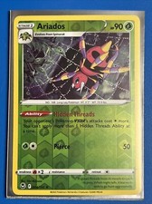 Ariados 004/195 Reverse Holo Silver Tempest Pokemon TCG Card NM + Cardsaver