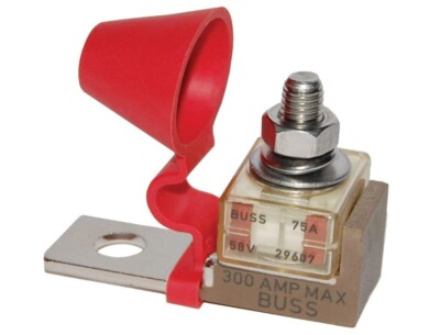 Bay Marine   Marine Rated Battery Fuse and MRBF Single Fuse Holder Kit   30-300A