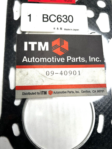 ITM Engine Components Engine Cylinder Head Gasket For 73-79 Honda Civic 09-40901 - Picture 2 of 3