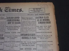 1920 DECEMBER 28 NEW YORK TIMES - EASTMAN SLAIN AS AN INFORMER - NT 6791
