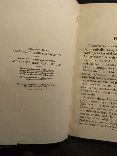 Modern Business Texts V 20 Exchanges & Speculation: Atwood, 1918 : leather - Picture 4 of 4