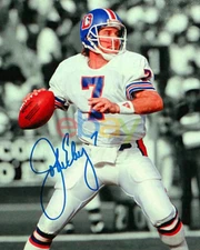 John Elway Autographed Denver Broncos 8x10 Photo reprint