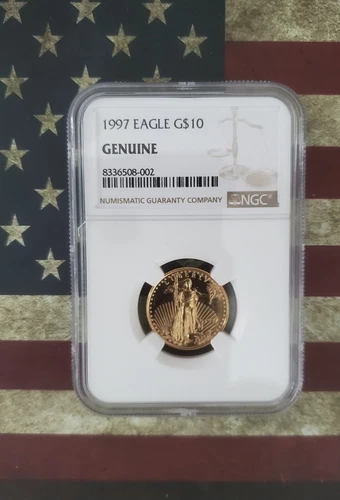 1997 $10 1/4-oz American Gold Eagle GEN NGC Grade