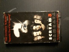 Scream 3 VHS New Sealed 2000 Blockbuster Horror Wes Craven