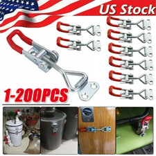 Heavy Duty Steel Toggle Latch Catches Adjustable Lock Clamp For Boxes Case New