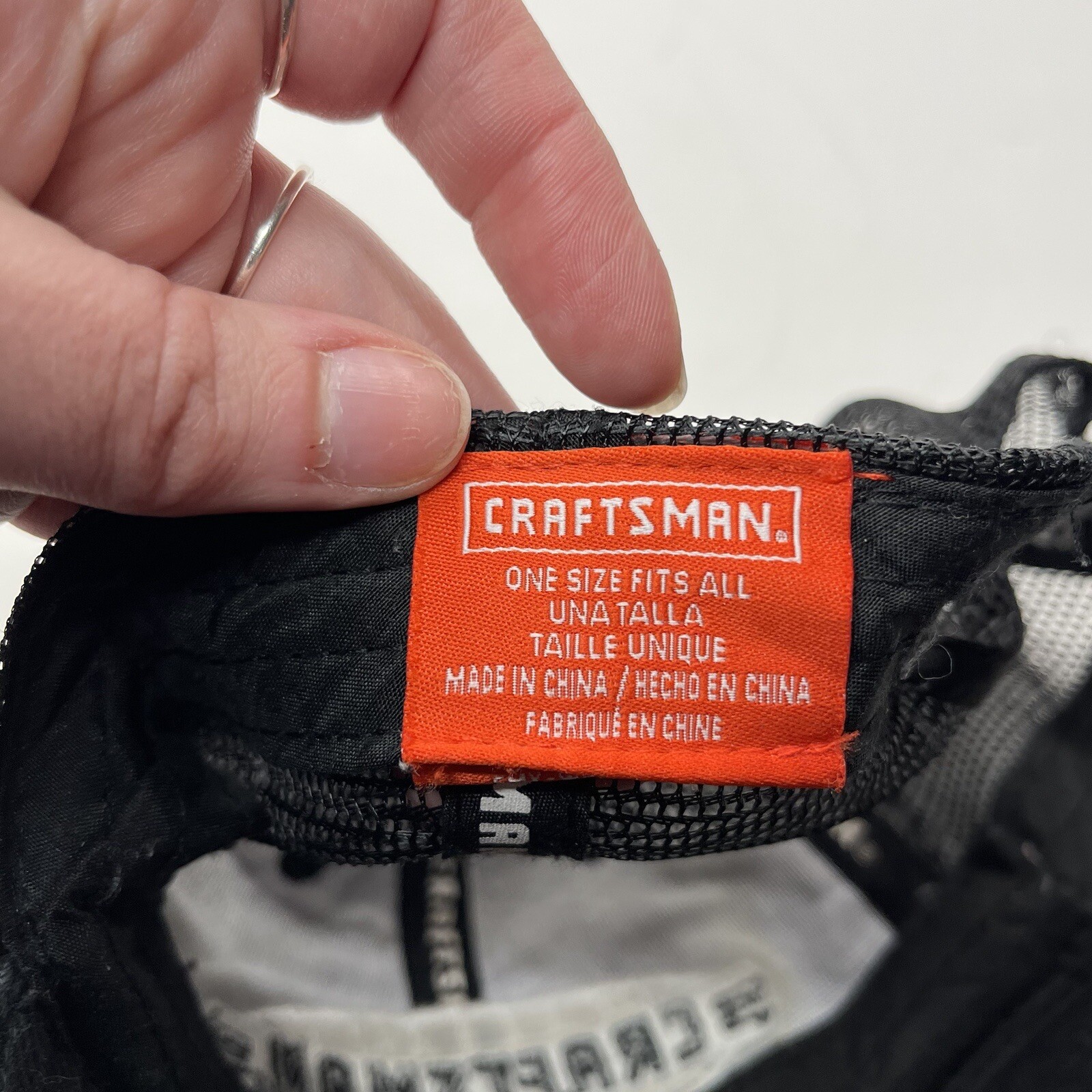 Craftsman Hat Cap Adjustable Snap Back Adult Blac… - image 12