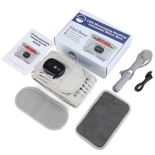 Electric Heated Back Massager Wrap with Vibration Therapy Pain Relief Waist Belt - 第 18/19 張圖片