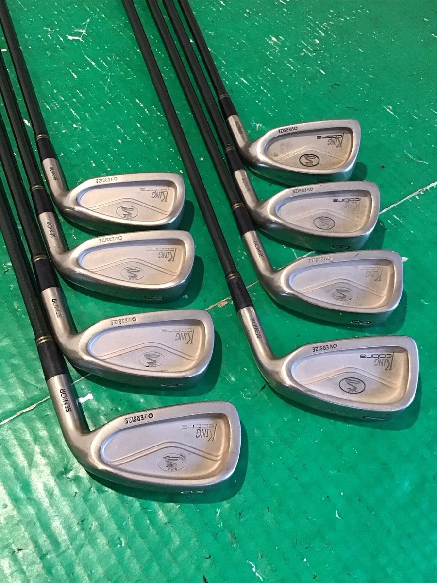 King Cobra Senior Oversize Iron Set 3-PW Graphite Senior Flex RH