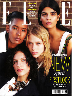 ELLE UK August 2016 YSAUNNY BRITO Maggie Jablonski SOFIE HEMMET Bhumika @NEW@