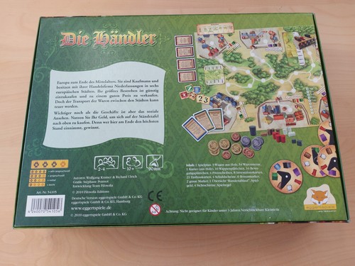 Die Händler - Eggert Spiele - Brettspiel-Sammlung-Konvolut-Boardgames - Bild 2 von 7