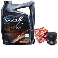 MotoröL Set 5W40 5 Liter + ÖLfilter 32099 FüR Nissan Juke Qashqai Renault Subaru