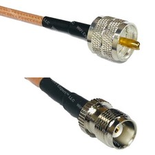 RG400 PL259 UHF Male to TNC FEMALE RF Cable FAST-SHIP LOT