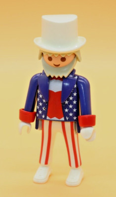 Playmobil 5203   Figures Boys Serie 1: Uncle Sam   City Life USA Sammelfigur