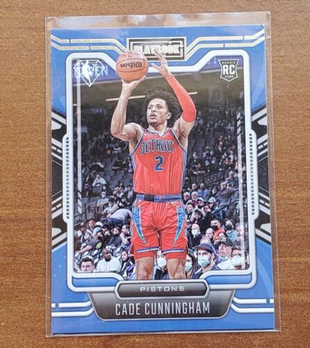 2021-22 Panini Chronicles - Playbook Cade Cunningham #279 (RC) Detroit Pistons