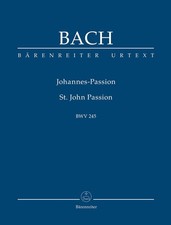 Johannespassion, BWV 245, Partitur Johann Sebastian Bach