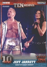 2012 TRISTAR TNA Impact TENacious #70 Jeff Jarrett - WWE