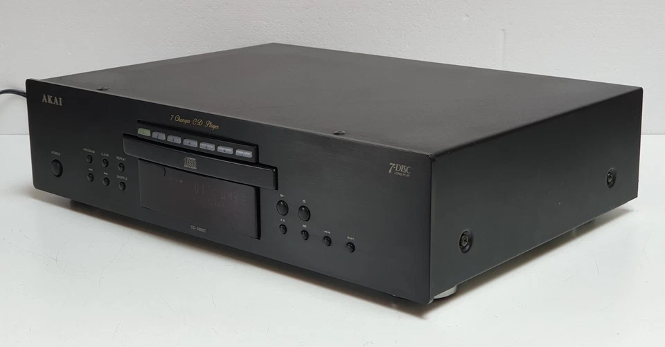 AKAI CD-3000C 7 Fach CD-Player HiFi Stereo High End Baustein Anlage Schöner - Bild 3 von 4