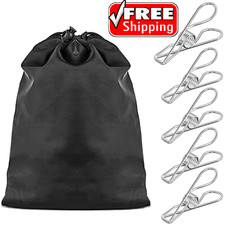 40 Pack Extra Large Clothes Pins Heavy Duty, 304 Stainless Steel Clothes Pins