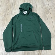 NWT Under Armour Hoodie Shirt Youth Boy Size Yl-jg Green Long Sleevee