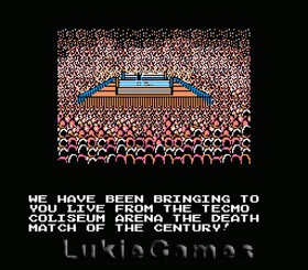 Tecmo World Wrestling - NES Nintendo Game