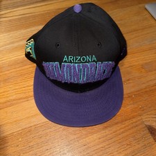Arizona Diamondbacks Snapback Hat New Era Purple & Black