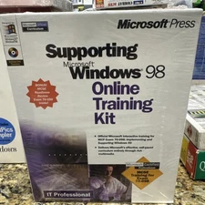 Microsoft Windows 98 ONLINE  Training Kit CD ROM Microsoft Press NEW SEALED