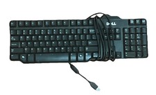 Dell SK-8115 Wired USB Standard Keyboard Black - Very Good Condition