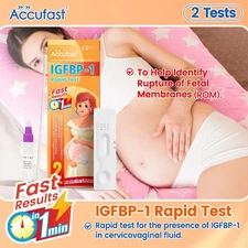 ACCUFAST Membrane rupture test pregnancy test Assist in identifying fetal